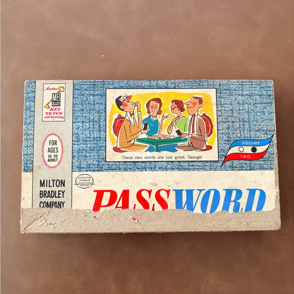 Vintage 1960’s Password Board Game - Picture 4 of 5